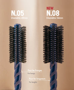 Black Édition N.08 La Brosse Ronde Longueur & Mouvement